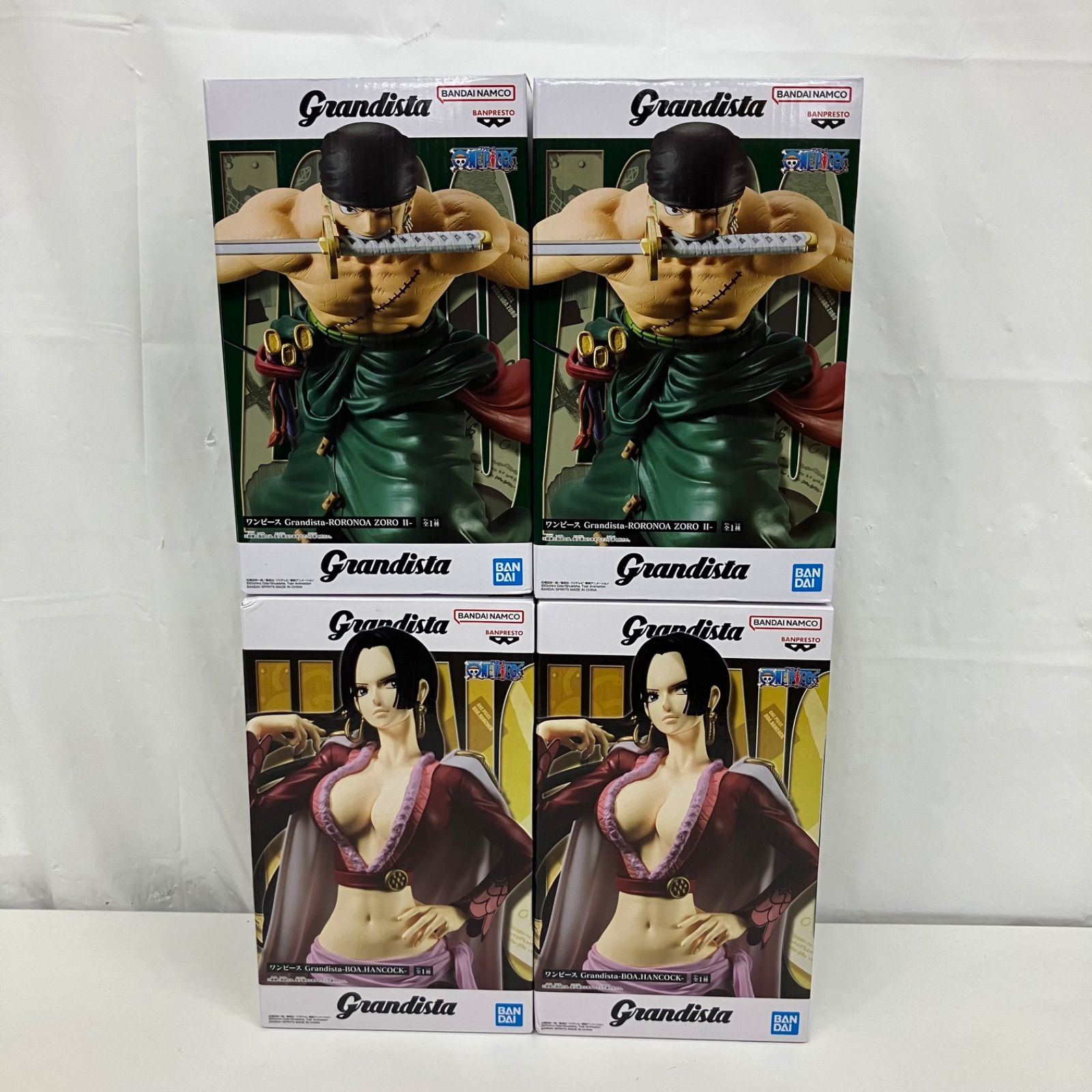 未開封 ONE PIECE ワンピース grandista ロロノア ゾロ Ⅱ ボア 