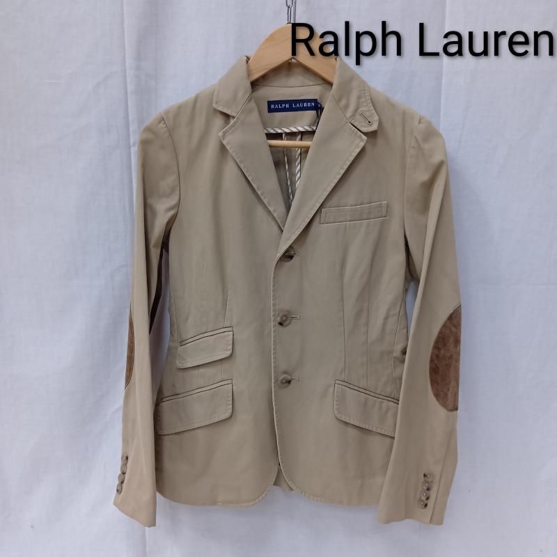 ラルフローレン テーラードジャケット エルボーパッチ beige 9
