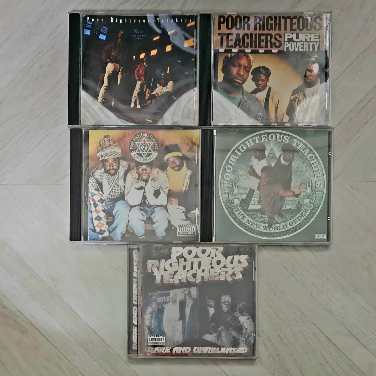 Poor Righteous Teachers ー CD 5 腸 セット まとめ売り 出品
