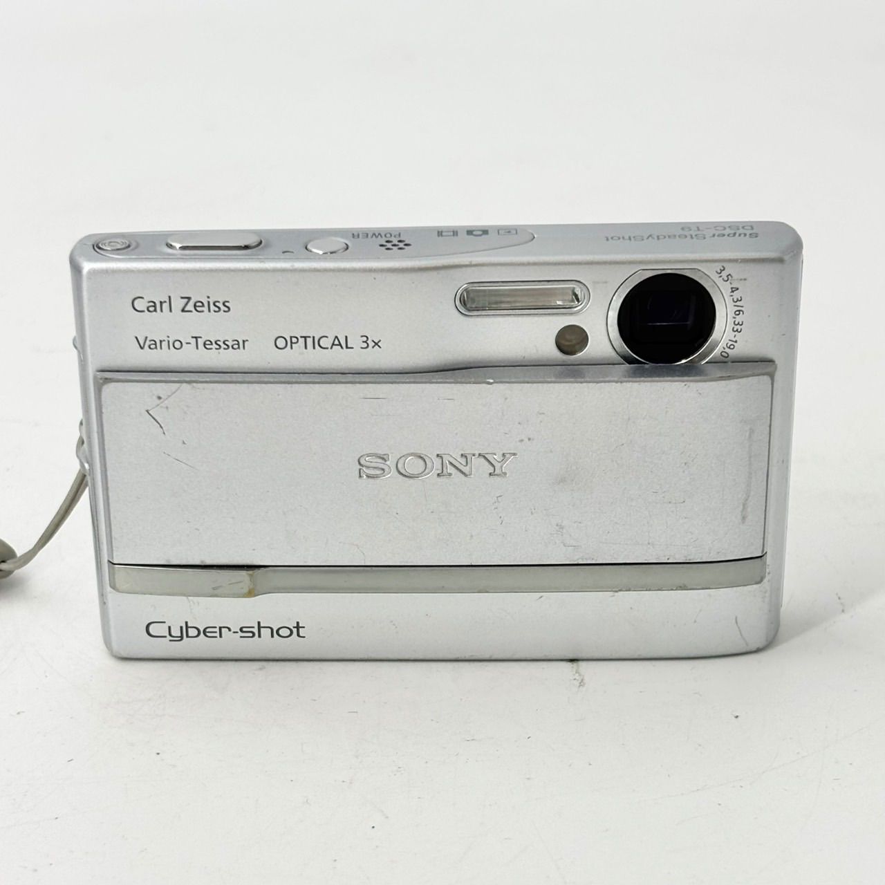 SONY Cyber-Shot(サイバーショット) DSC-T9 シルバー 2214 - メルカリ