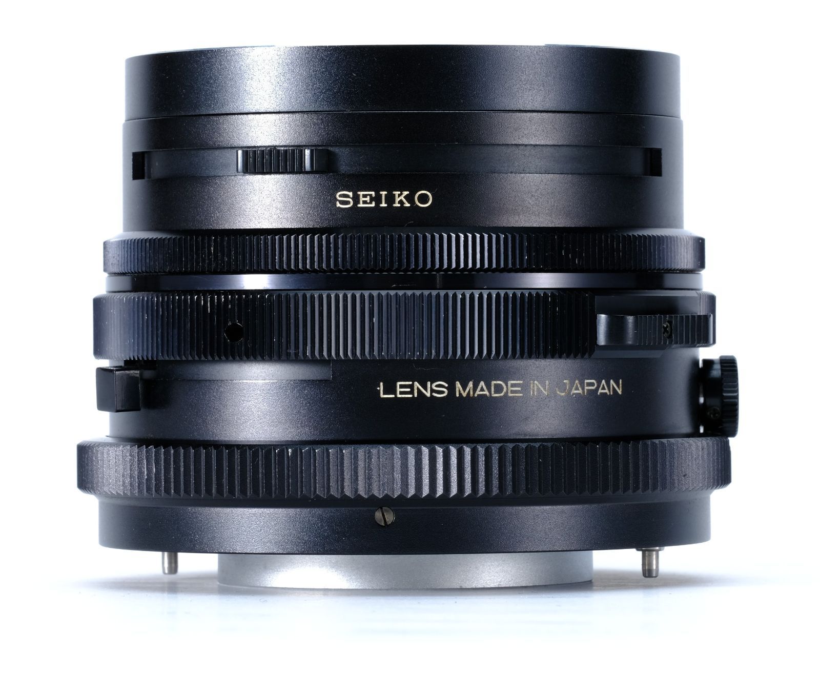 Mamiya マミヤ Sekor C 127mm F3.8 + 純正前後キャップ & ラバーフード