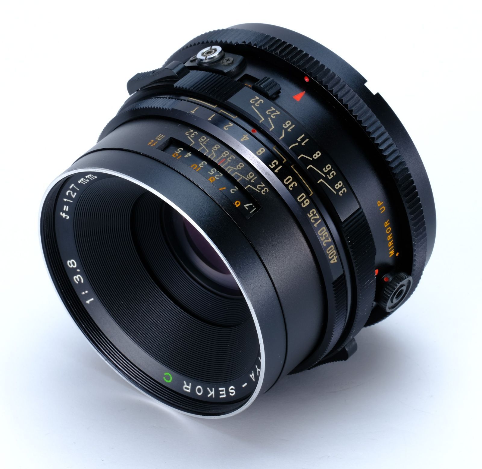 【動作保証】 マミヤ Mamiya MAMIYA-SEKOR C 127mm F3.8 前後キャップ付 同梱無料 #am6984 動作保証】 マミヤ Mamiya MAMIYA-SEKOR C 127mm F3.8 前後キャップ付