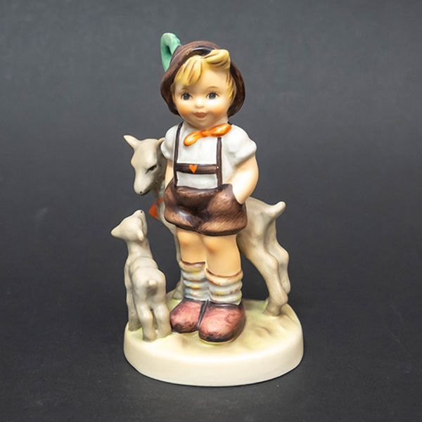 ゲーベル フンメル人形『Little Goat Herder（ヤギ飼いの少年）』