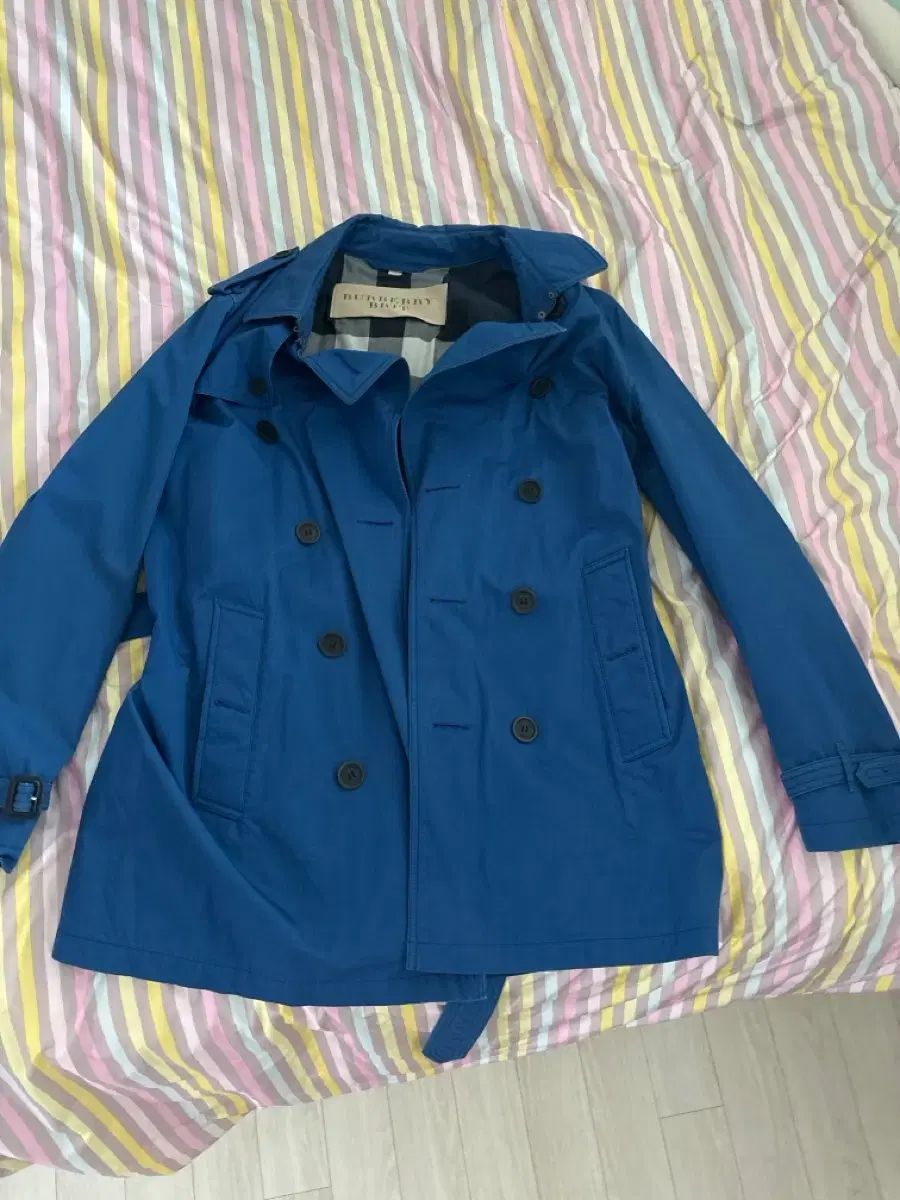 正規品 バーバリー ブリット ハウスチェック ジャケット/シャツ ネイビー L