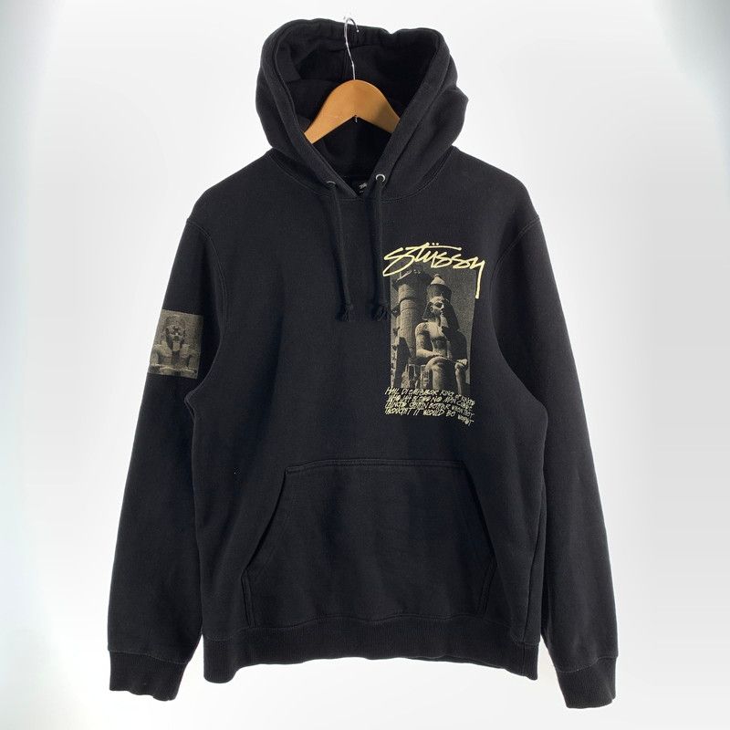 【中古品】 STUSSY ステューシー PULLOVER PARKA プルオーバー パーカー スウェット フーディ トップス 長袖 古着 エジプトホルス 【142-260524-mh-11-fuz】