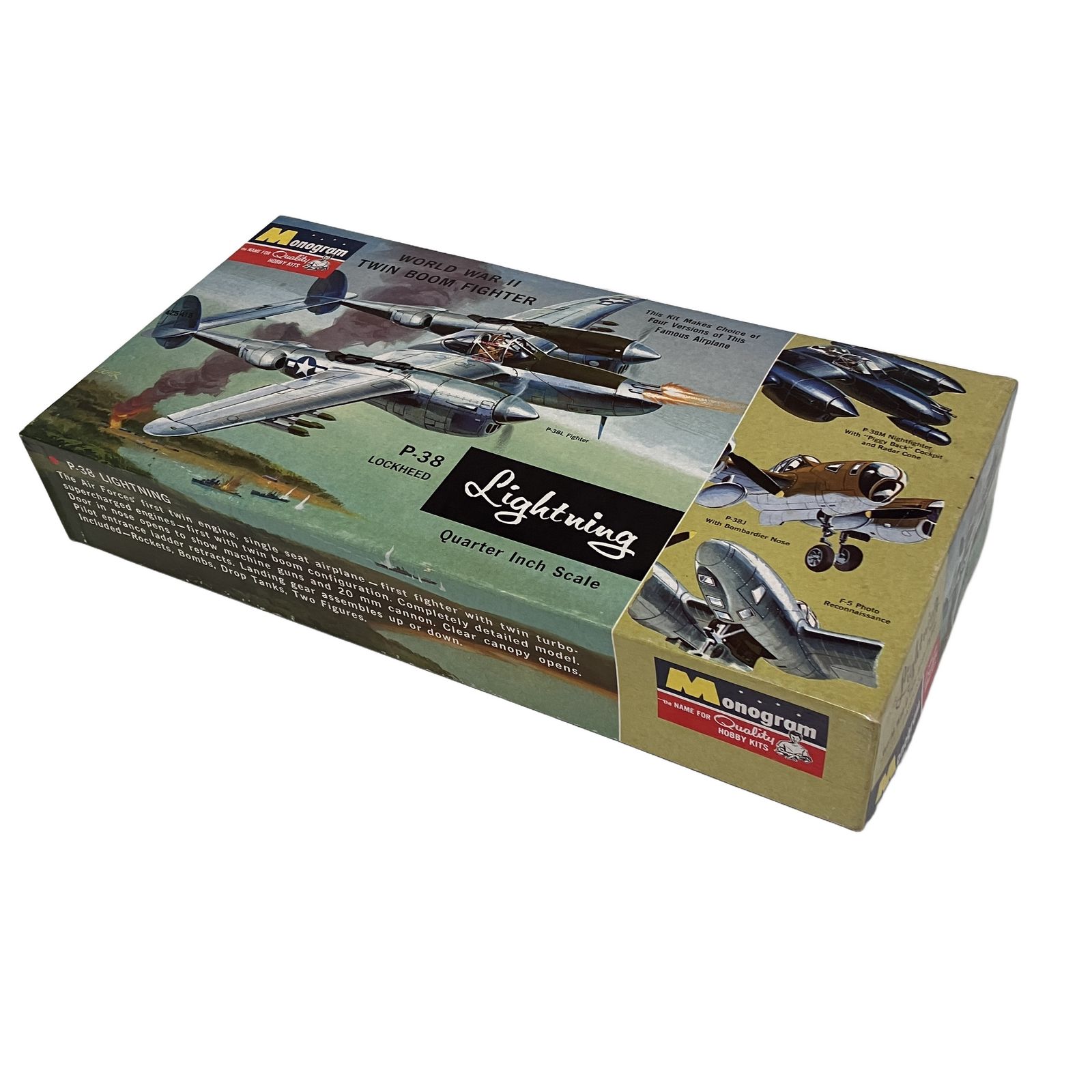 MONOGRAM PA97 200 Lightning TWIN BOOM FIGHTER プラモデル F11263390