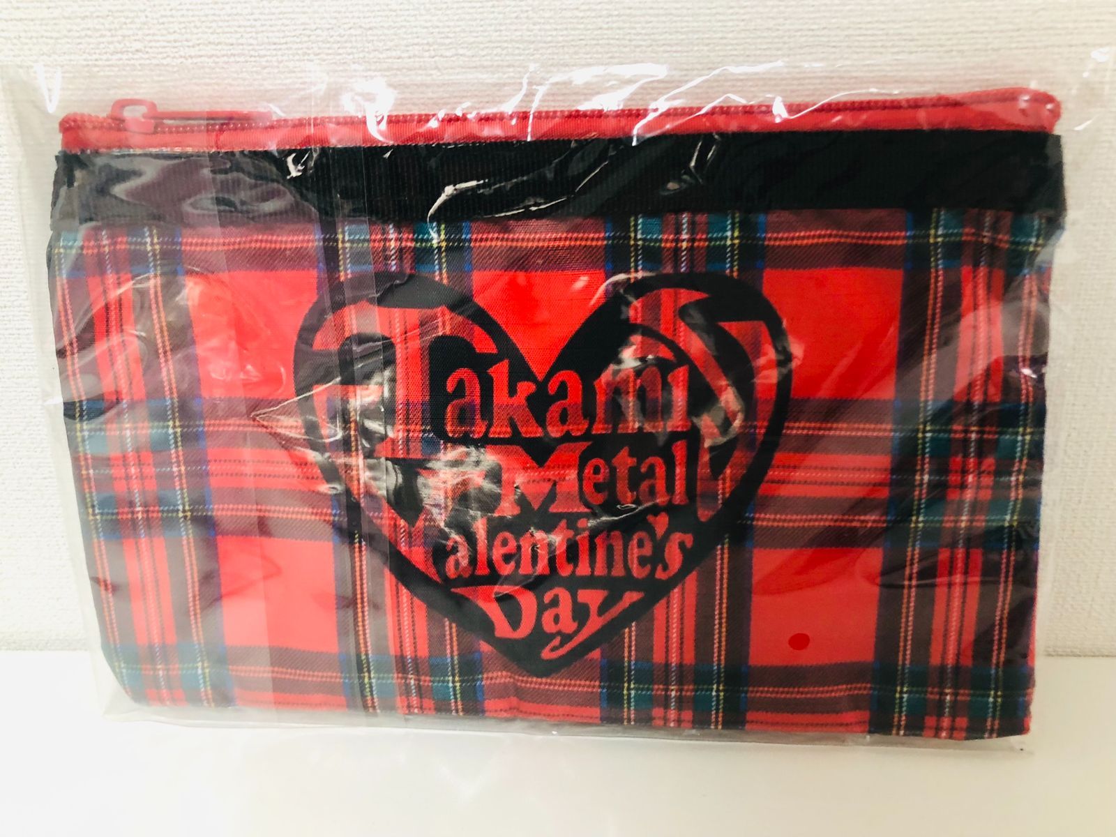 人気，人気セール THE ALFEE 高見沢俊彦 TAKAMIY タータンチェックポーチ