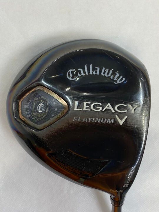 【メンズ右】キャロウェイ レガシープラチナム　ドライバー 10.5° SR美品！ キャロウェイ LEGACY PLATINUM 10.5度 ROMBAX PLATINUM SR Callaway