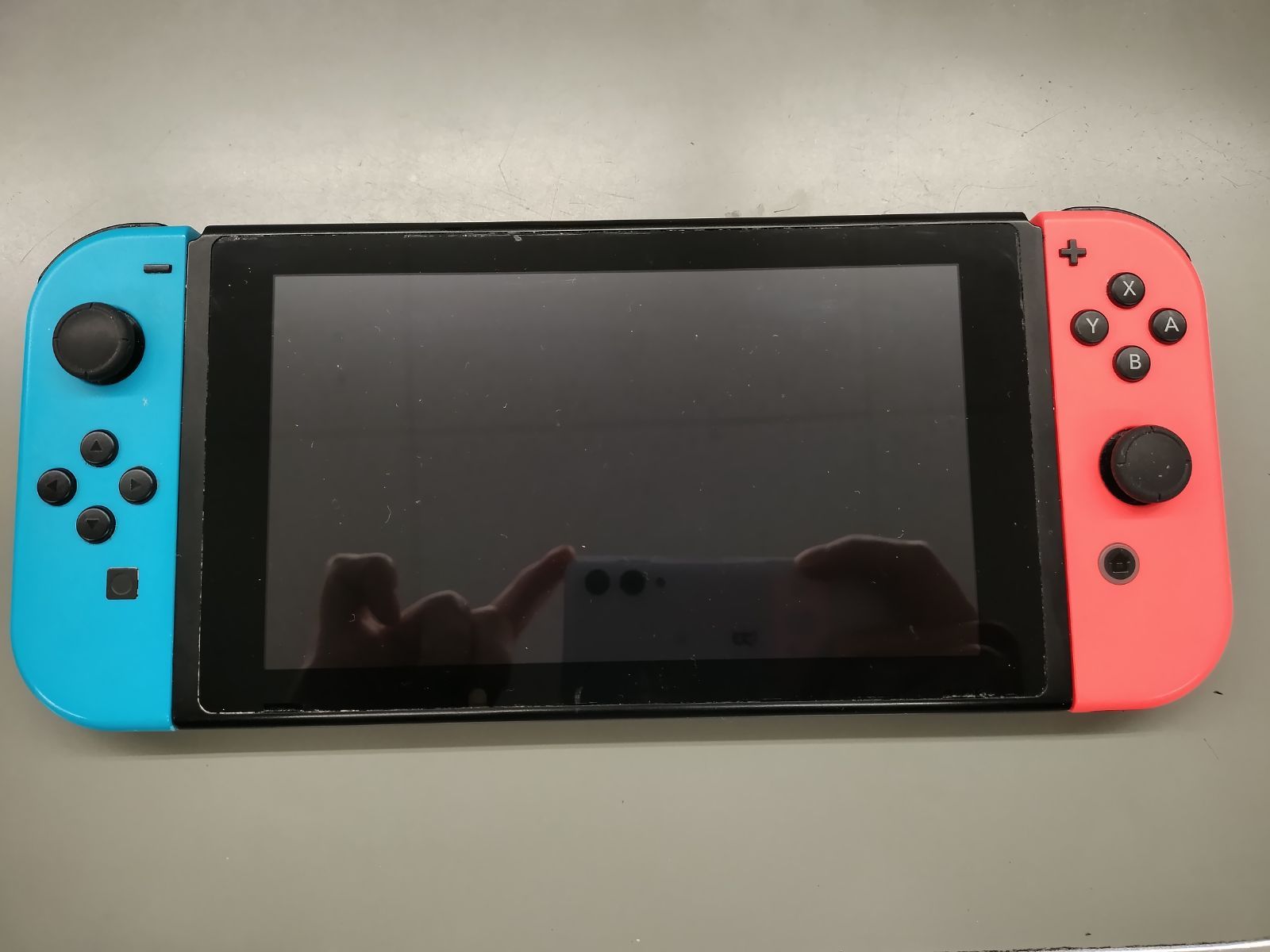 【ジャンク本体】Nintendo Switch バッテリー長持ちモデル 本体・Joy-conのみ【50】