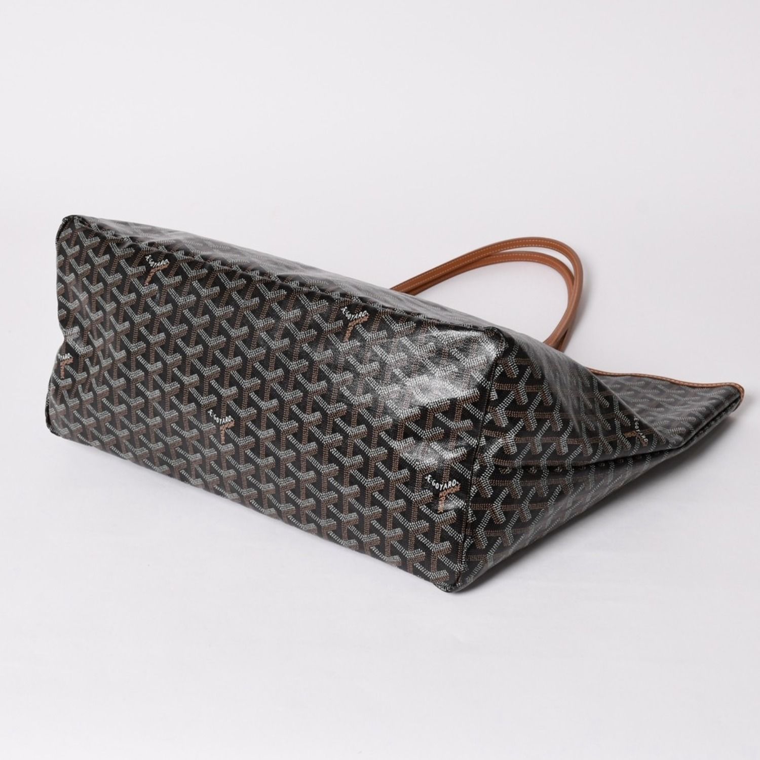 極美品 GOYARD ゴヤール SAINT LOUIS GM サンルイGM ブラウン トート 