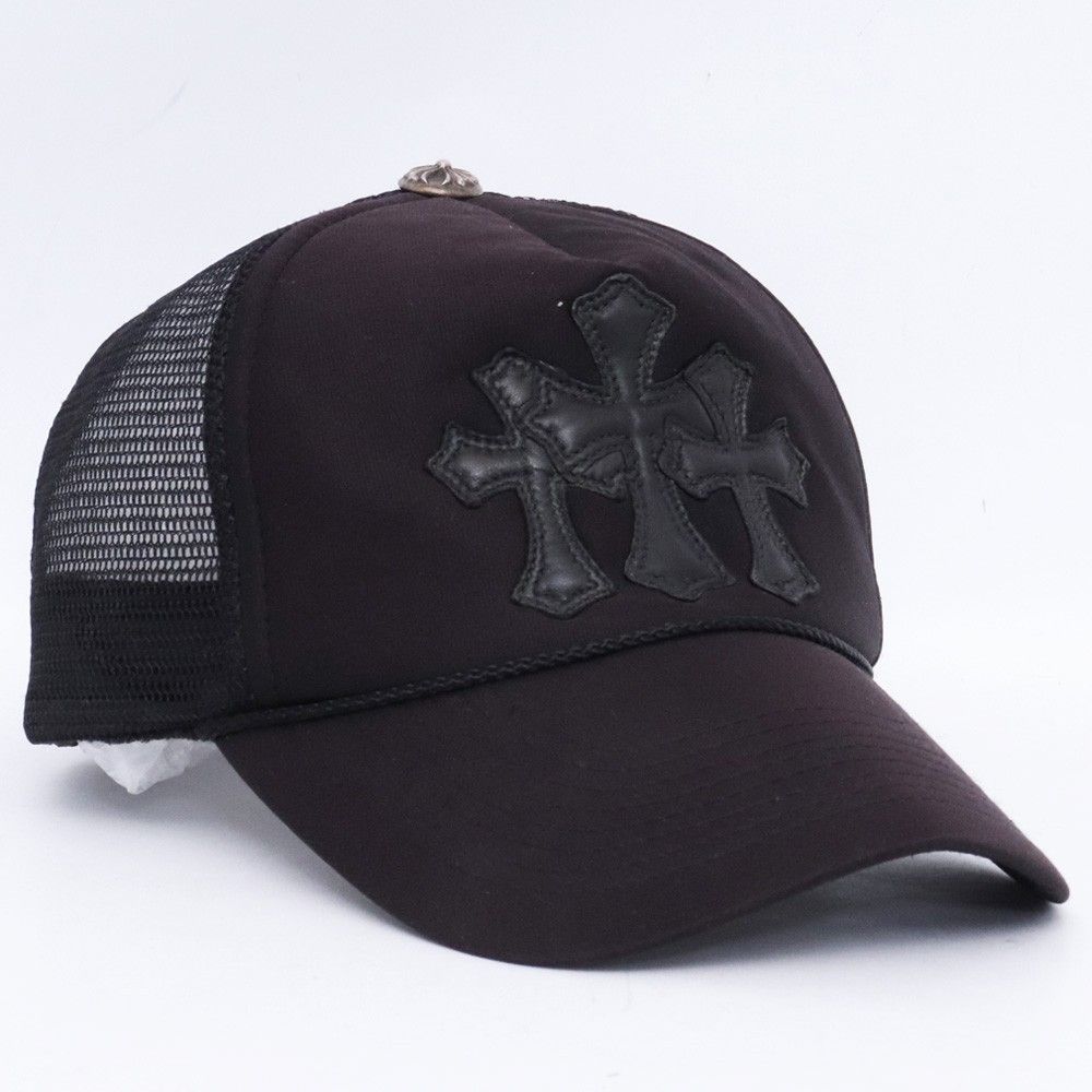 Chrome Hearts 3セメタリー トラッカーキャップ CHROME HEARTS オールド 3セメタリークロス トラッカーキャップ