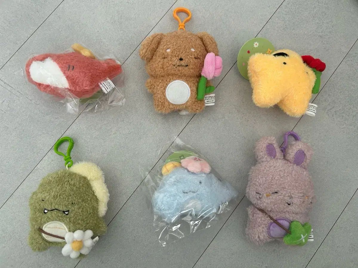 未開封) チャムトゥルTV ピクセルリー 春シーズン ぬいぐるみ キーホルダー まとめ