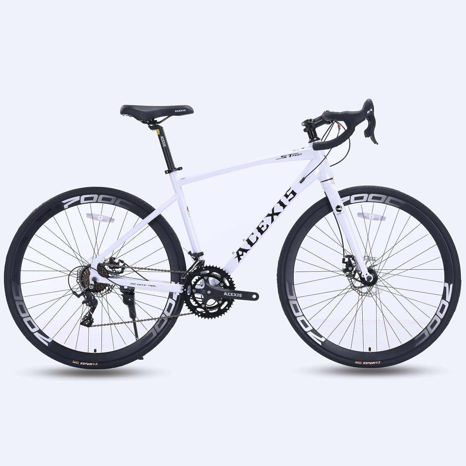 DIENAロードバイク SHIMANO 16段変速 ホワイト ACEXIS（エースシス） RENEGADE（レネゲート） イリデセント ホワイト