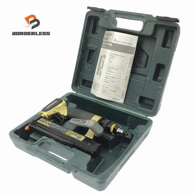 ☆中古品☆HITACHI 日立工機 35mm 高圧ピン釘打機 NP35H ケース付 ピンネイラ128465 11,700円