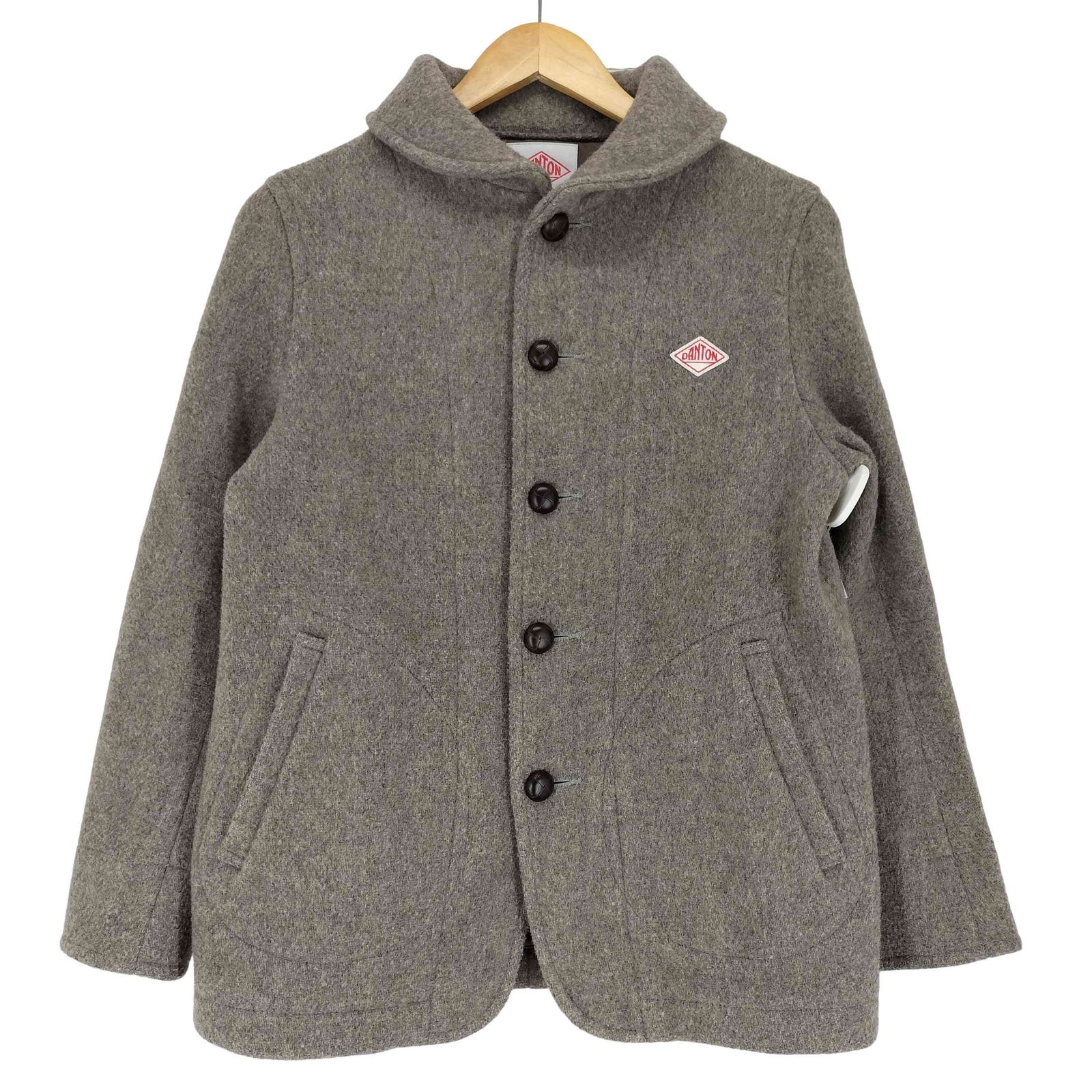 DANTON ウールコート　ダントン　36 ダントン DANTON ウールモッサコート メンズ US：36 - メルカリ