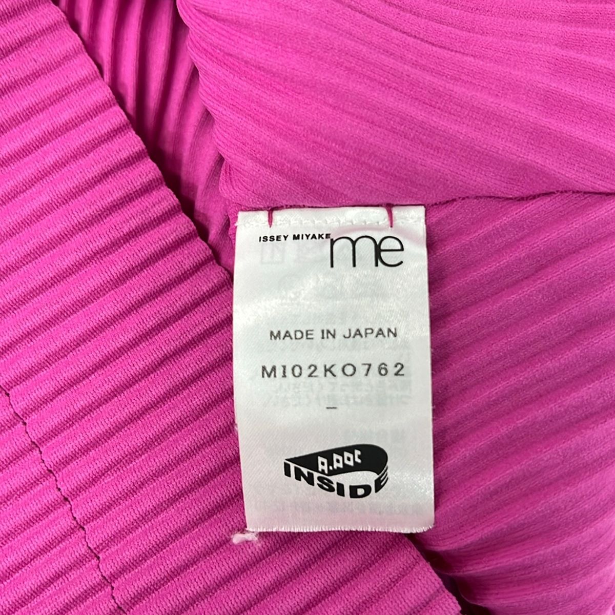 me ISSEY MIYAKE(ミー/イッセイミヤケ) 七分袖シャツブラウス