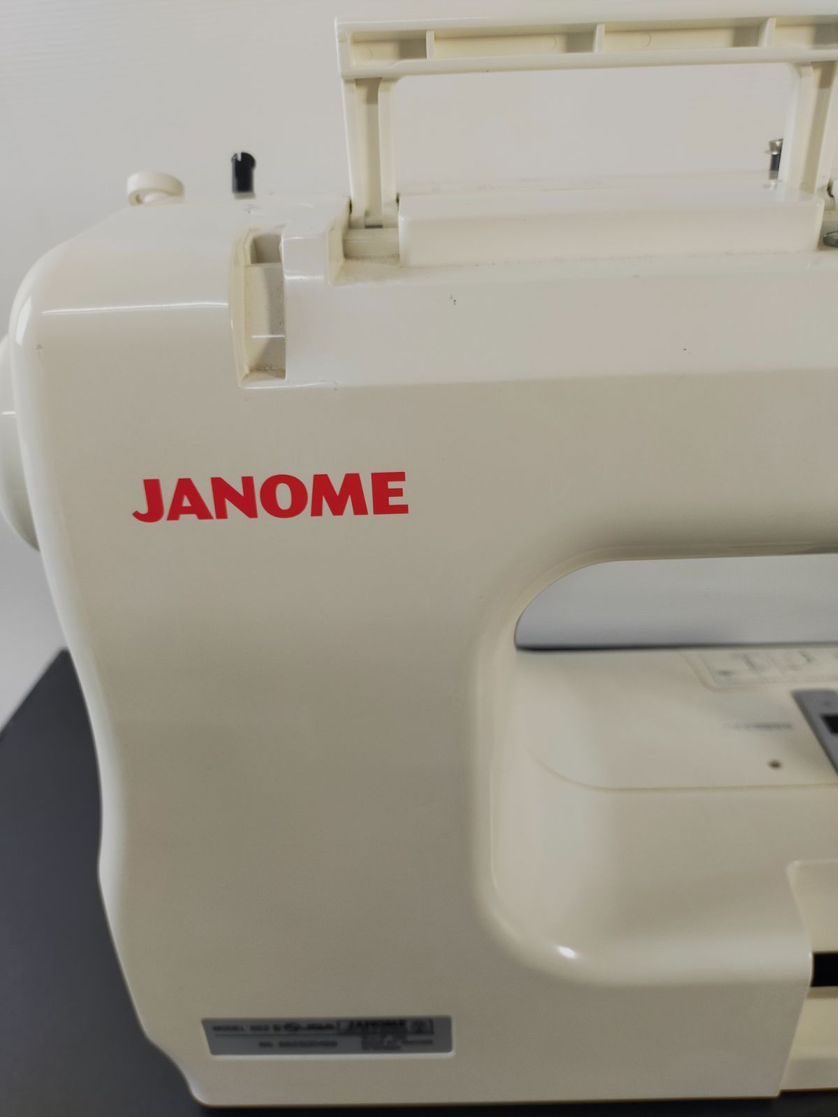 ジャンク】ジャノメ 電子ミシン JU55 662型 電源コード類欠品 部品取り