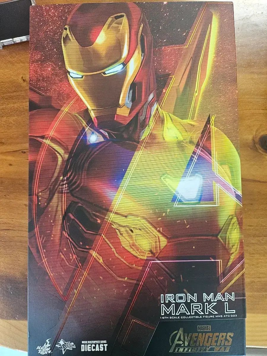 ホットトイズ アイアンマン マーク50 フィギュア (アベンジャーズ インフィニティ・ウォー) 開封のみ 新品