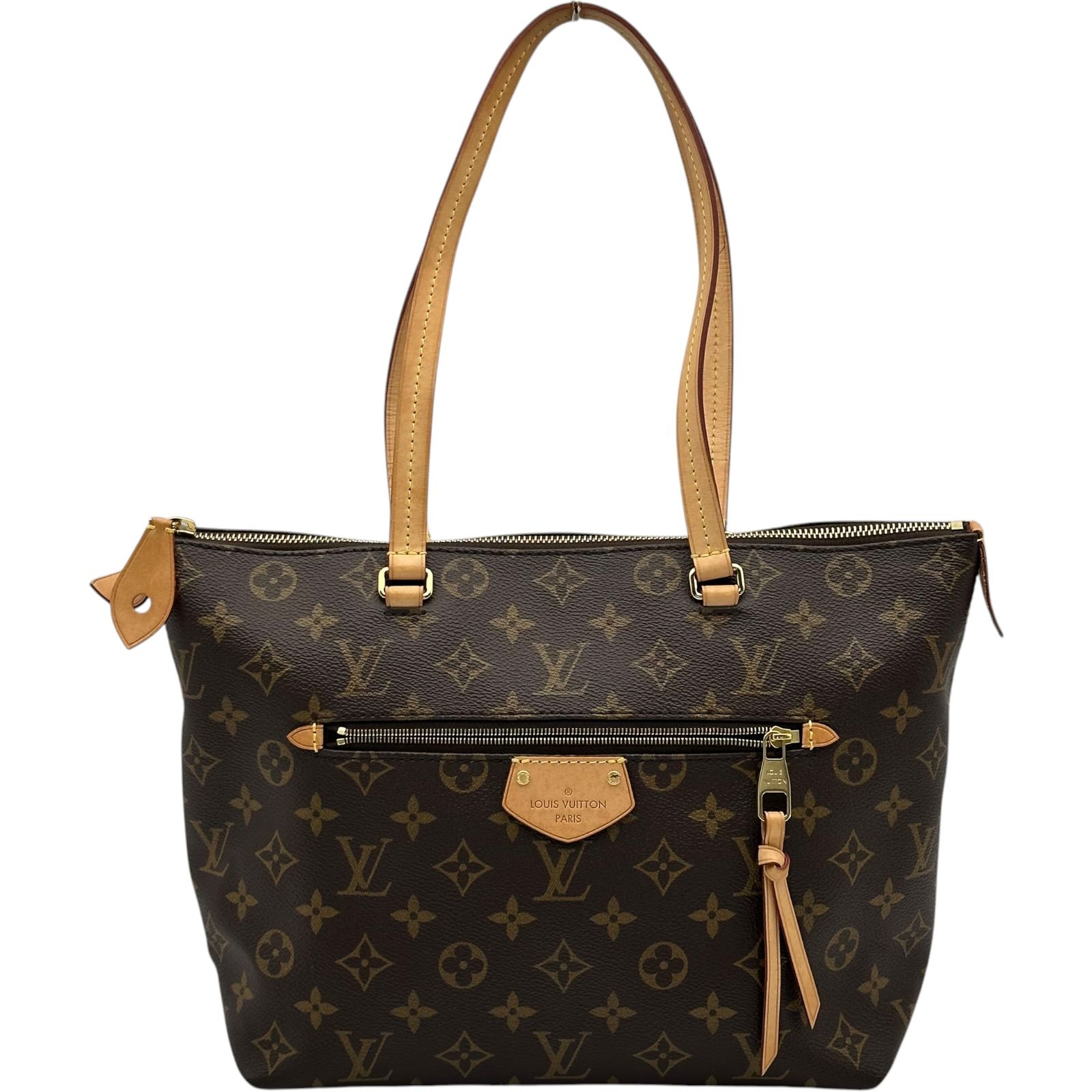 ルイ・ヴィトン LOUIS VUITTON イエナPM M42268 ブラウン モノグラムキャンバス レディース トートバッグ