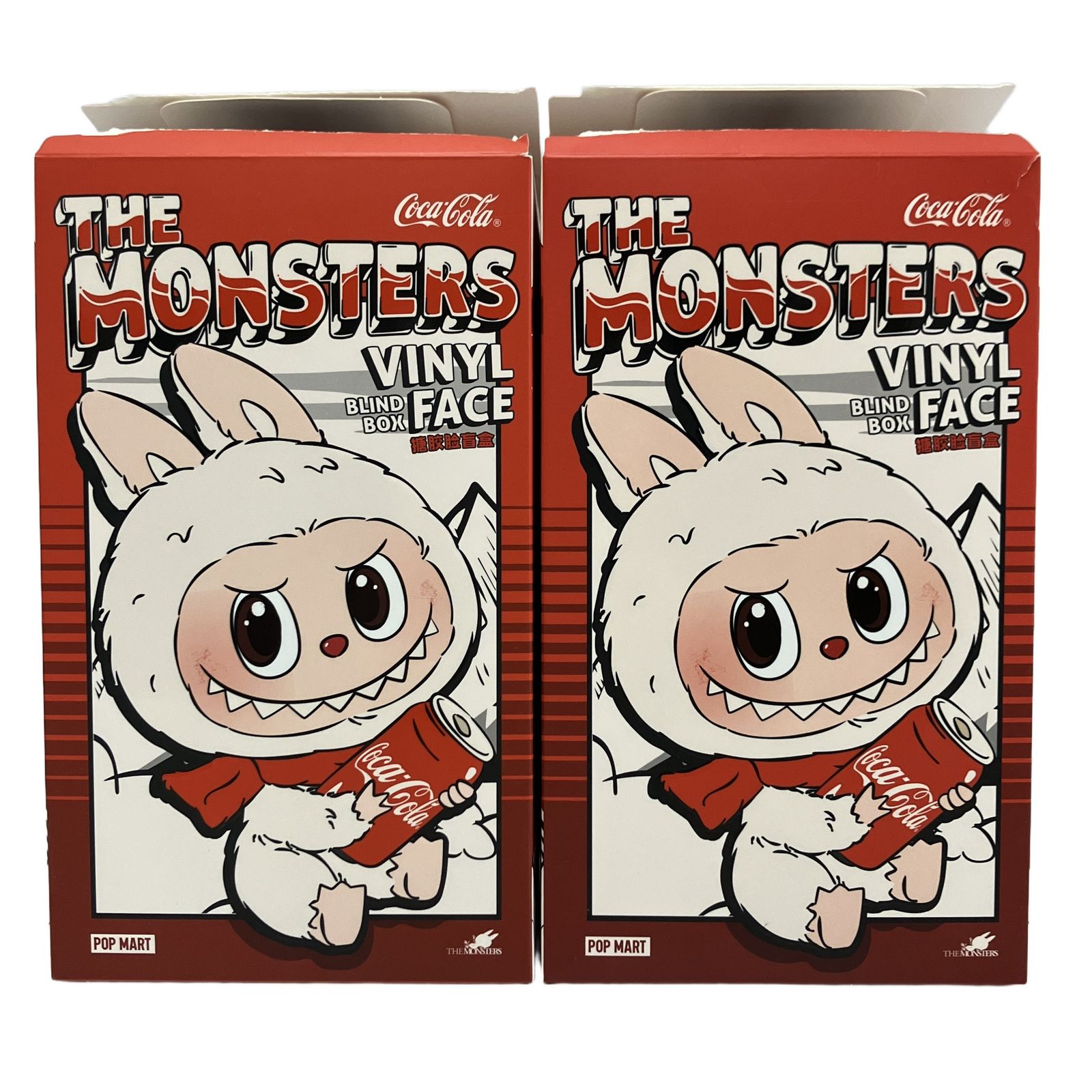 POPMART LABUBU ラブブ THE MONSTERS VINYL FACE コカ・コーラ 
