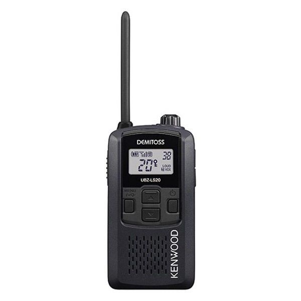 【新品】KENWOOD 特定小電力トランシーバー&イヤホン付クリップマイクロホン 2点セット