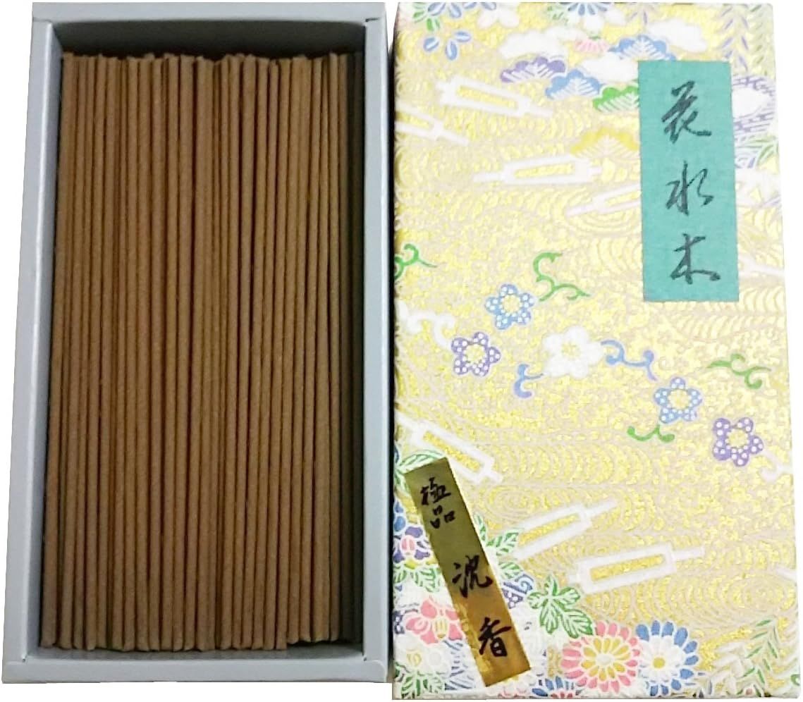 Awaji Baikundo の 淡路島 Incense Sticks Premium AgarwoodIncense Agarwood花水木 75ｇ×40 I