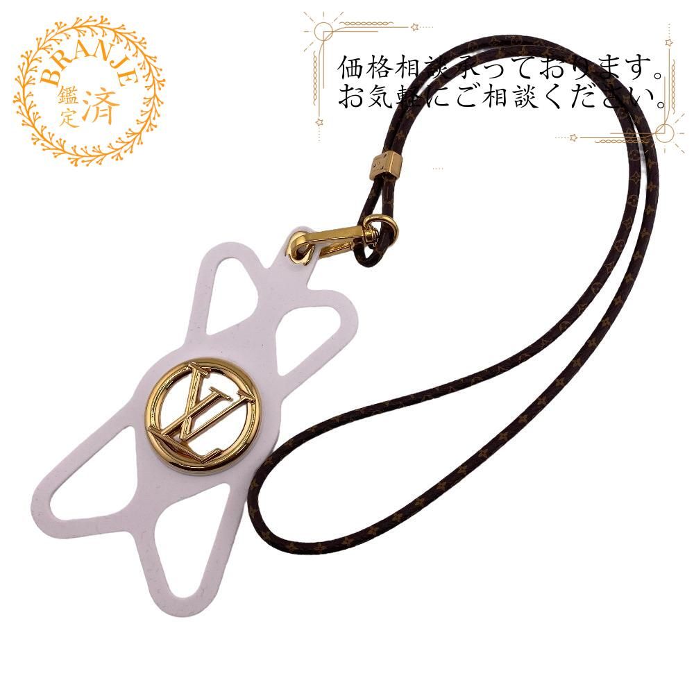 LOUIS VUITTON【ルイヴィトン】 M68962 フォンフォルダー モバイルアクセサリー ルイーズ iPhone スマホケース シリコン/レザー レディース