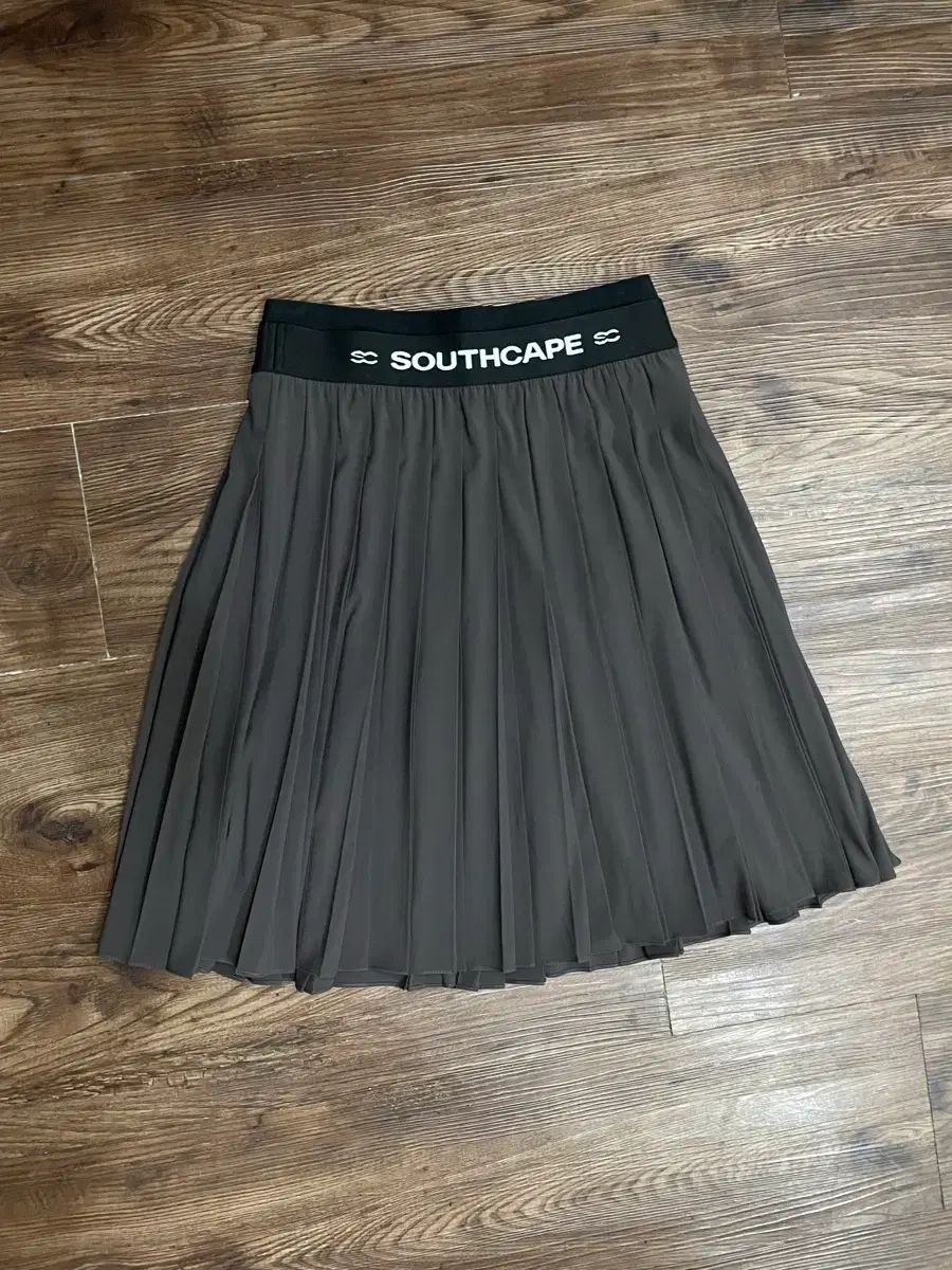 SOUTH CAPE プリーツ スカート ブラウン ゴルフウェア 67