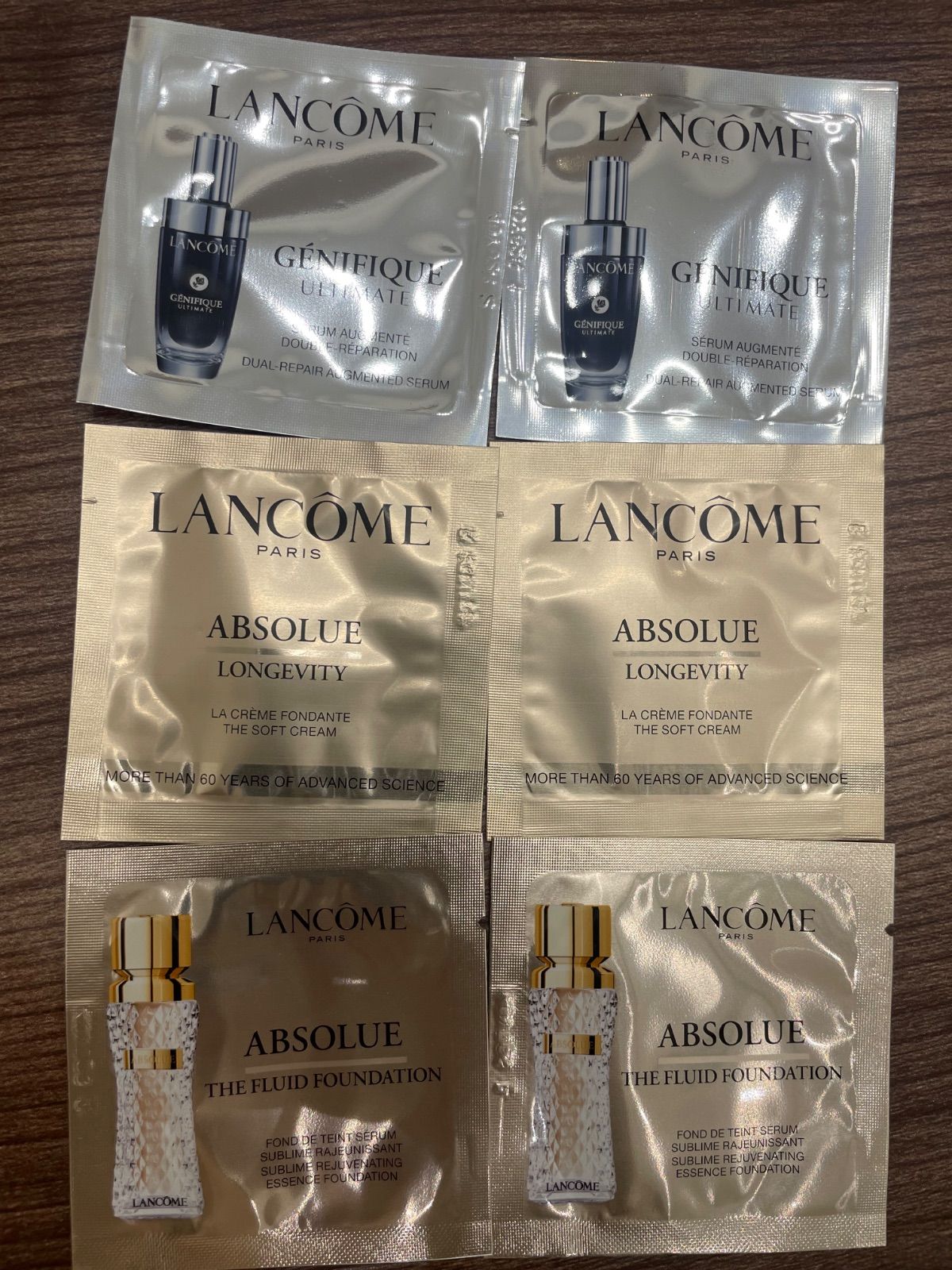 新品】ランコム ジェニフィック マスク 3枚 ＆ アルティメット 