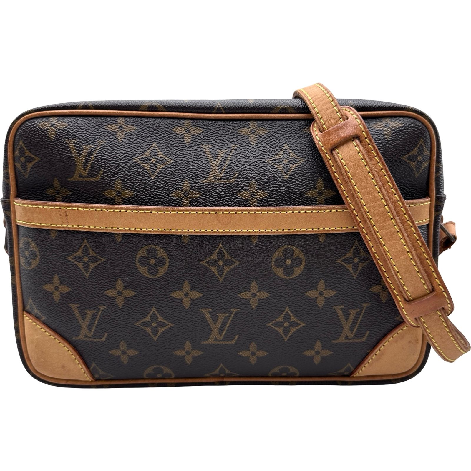 ルイ・ヴィトン LOUIS VUITTON トロカデロ PM M51274 ブラウン モノグラムキャンバス レディース メッセンジャーバッグ