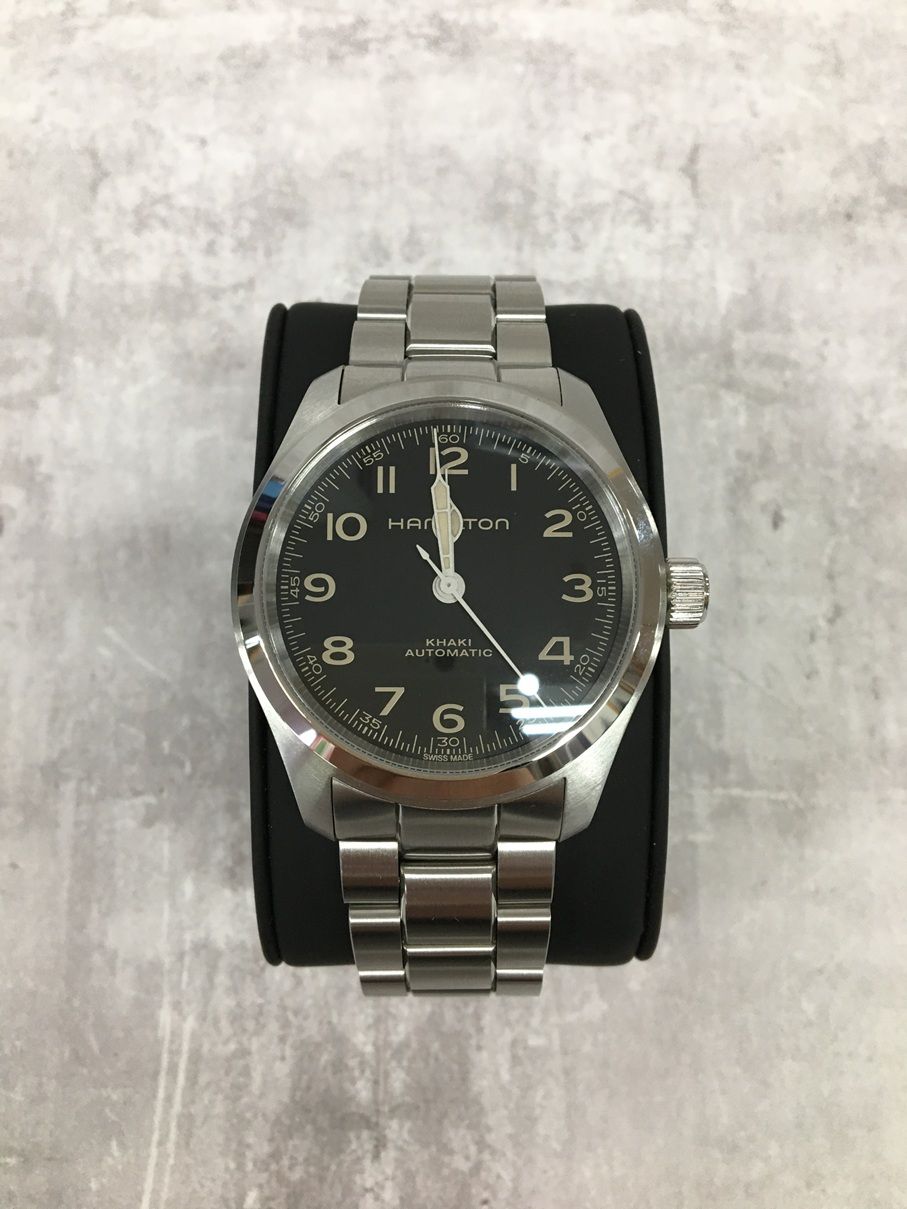 HAMILTON KHAKI FIELD MURPH 38mm ハミルトン カーキ フィールド マーフ 自動巻き 腕時計【T0365-004】