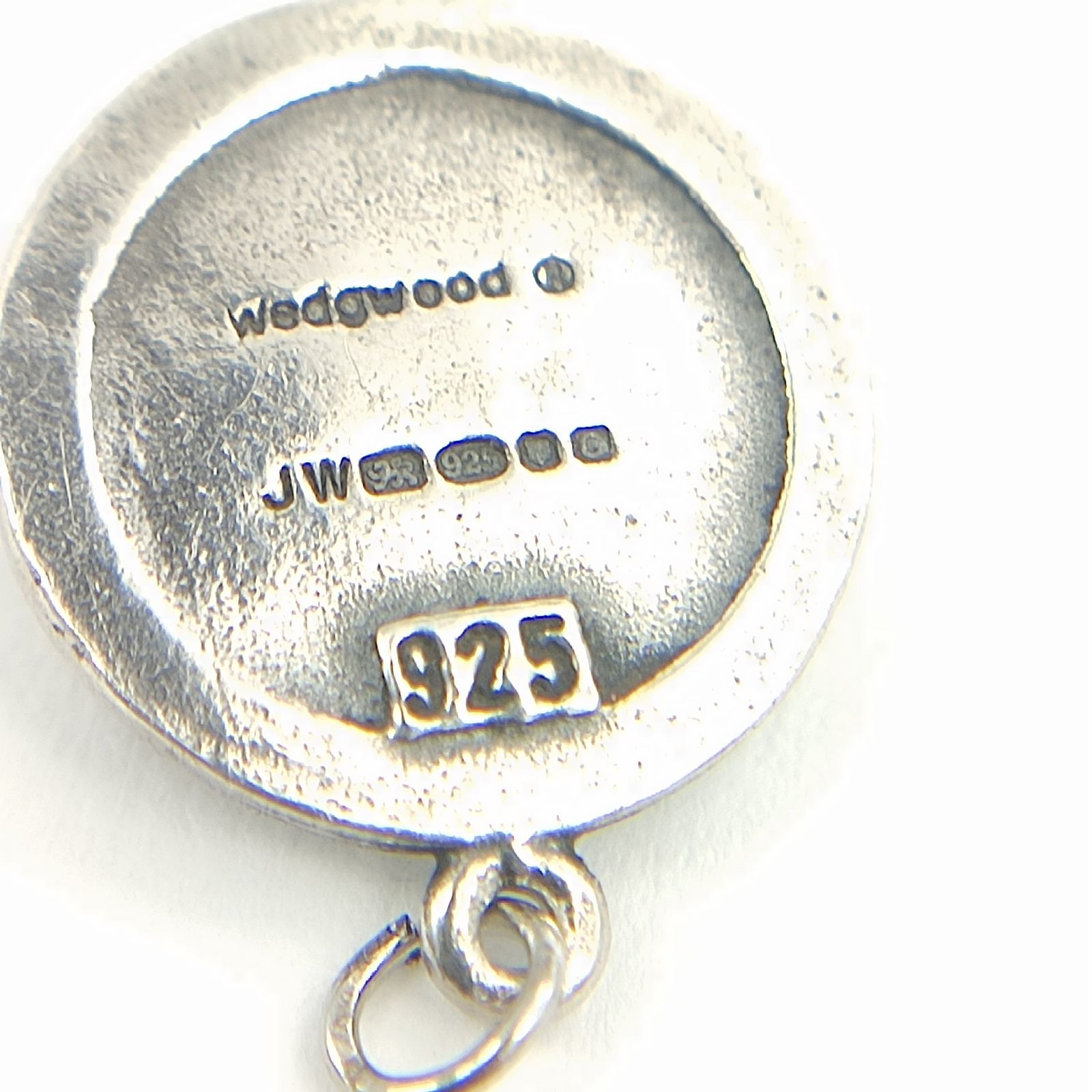 ウェッジウッド ジャスパーネックレス ブルー シルバー925 1.3g - メルカリ