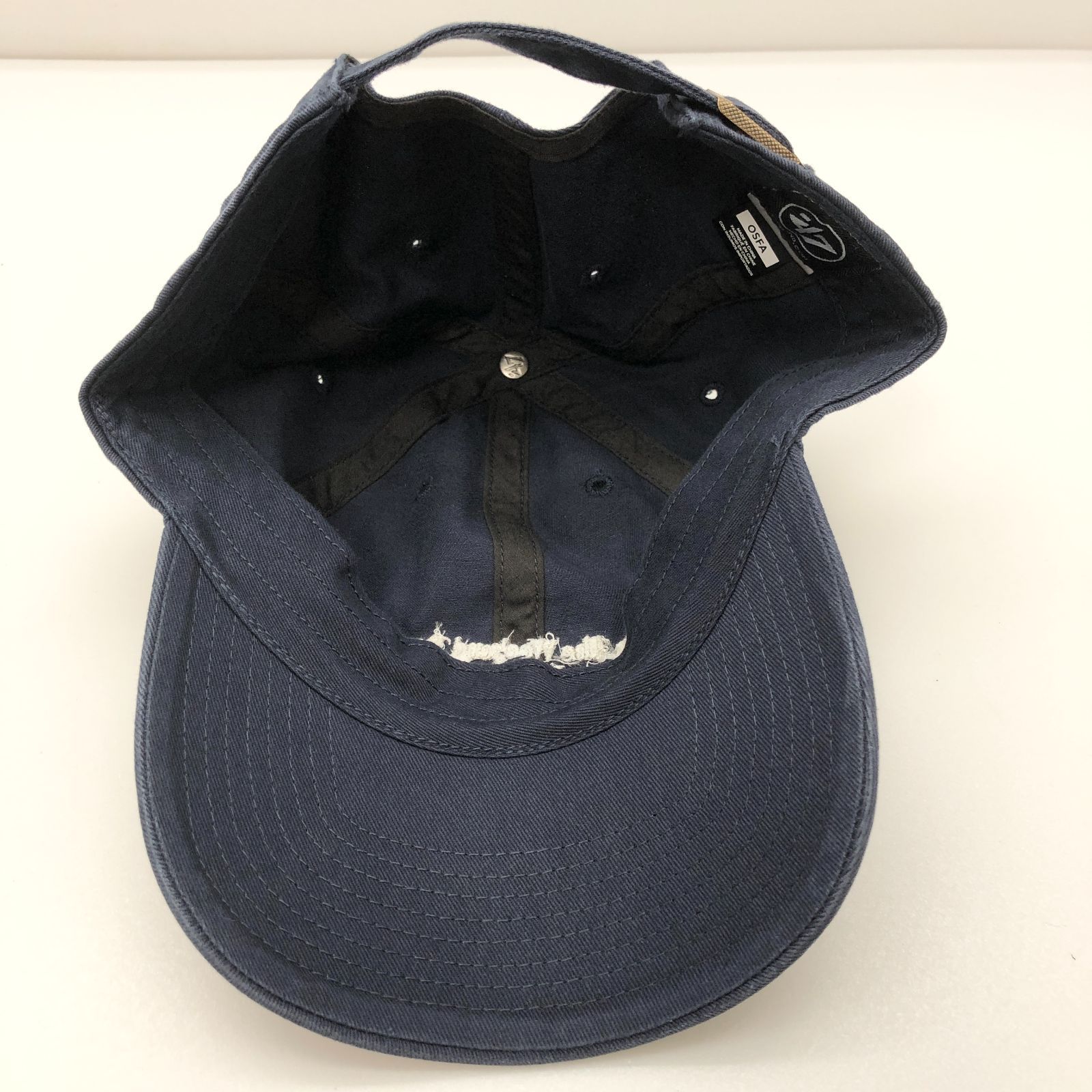 未使用品】WEEKEND×'47 ベースボールキャップ 帽子 ネイビー×ホワイト