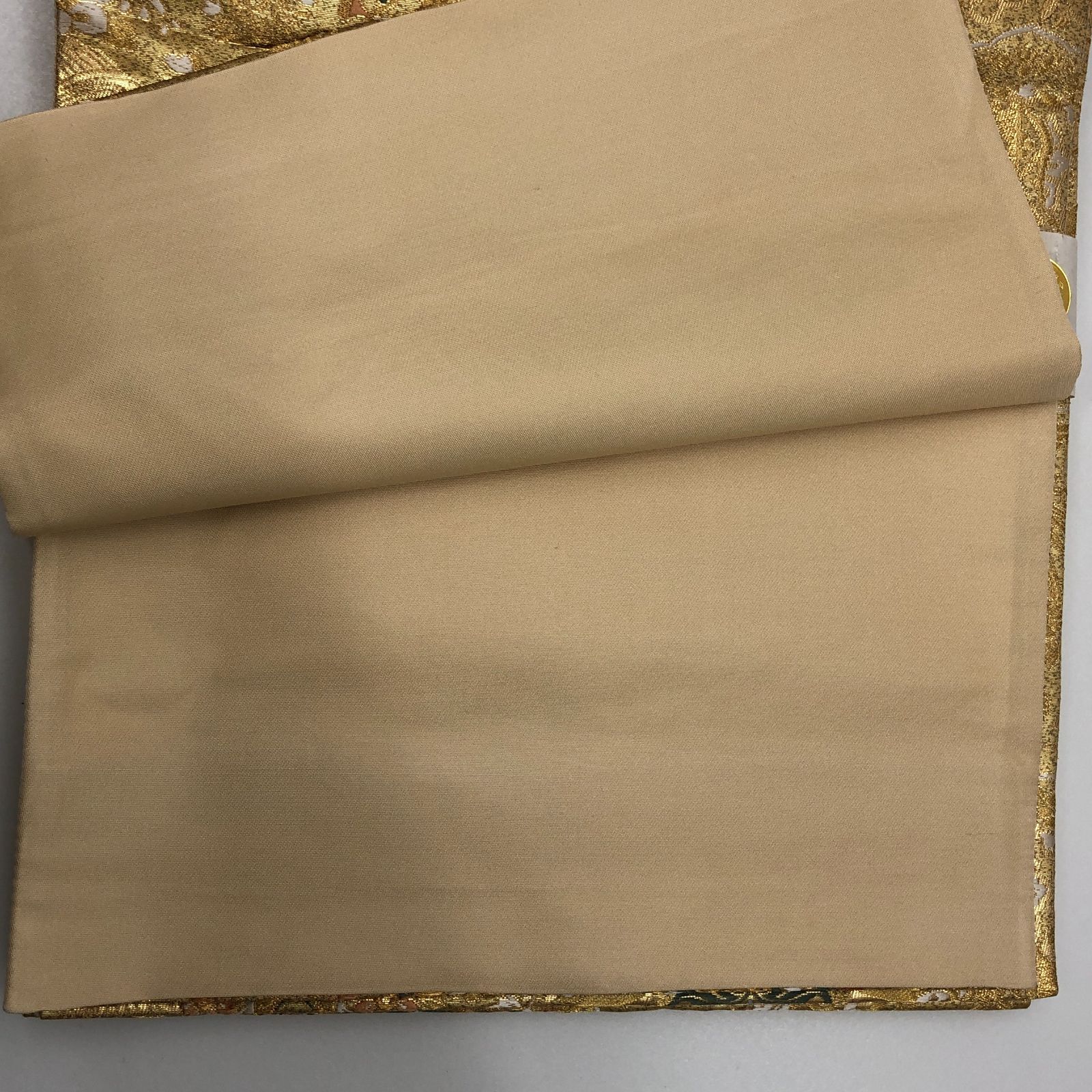 未使用級】西陣織 袋帯 正絹 金糸 御誂え仕立て 礼装用 SGKY26-1820