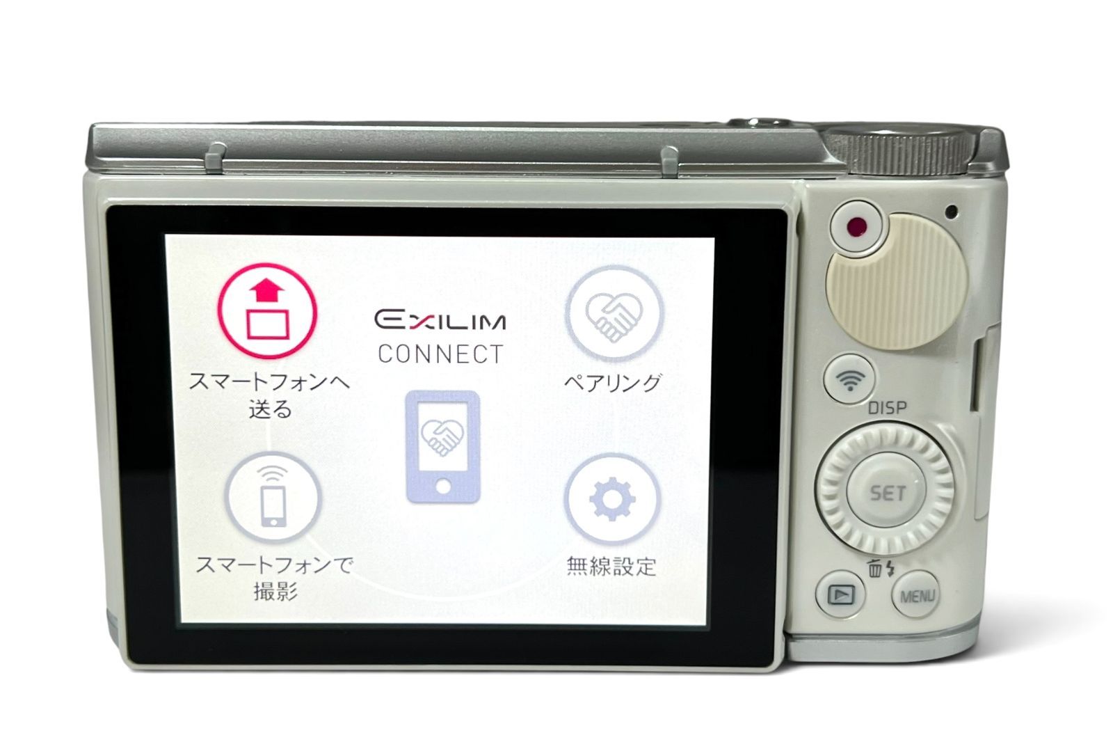 ★極上品★ カシオ CASIO EXILIM EX-ZR3200 ホワイト コンパクトデジカメ【自分撮りチルト液晶】 #0636A ★極上品★ カシオ CASIO EXILIM EX-ZR3200 ホワイト コンパクトデジカメ【自分撮りチルト液晶】 #0636A
