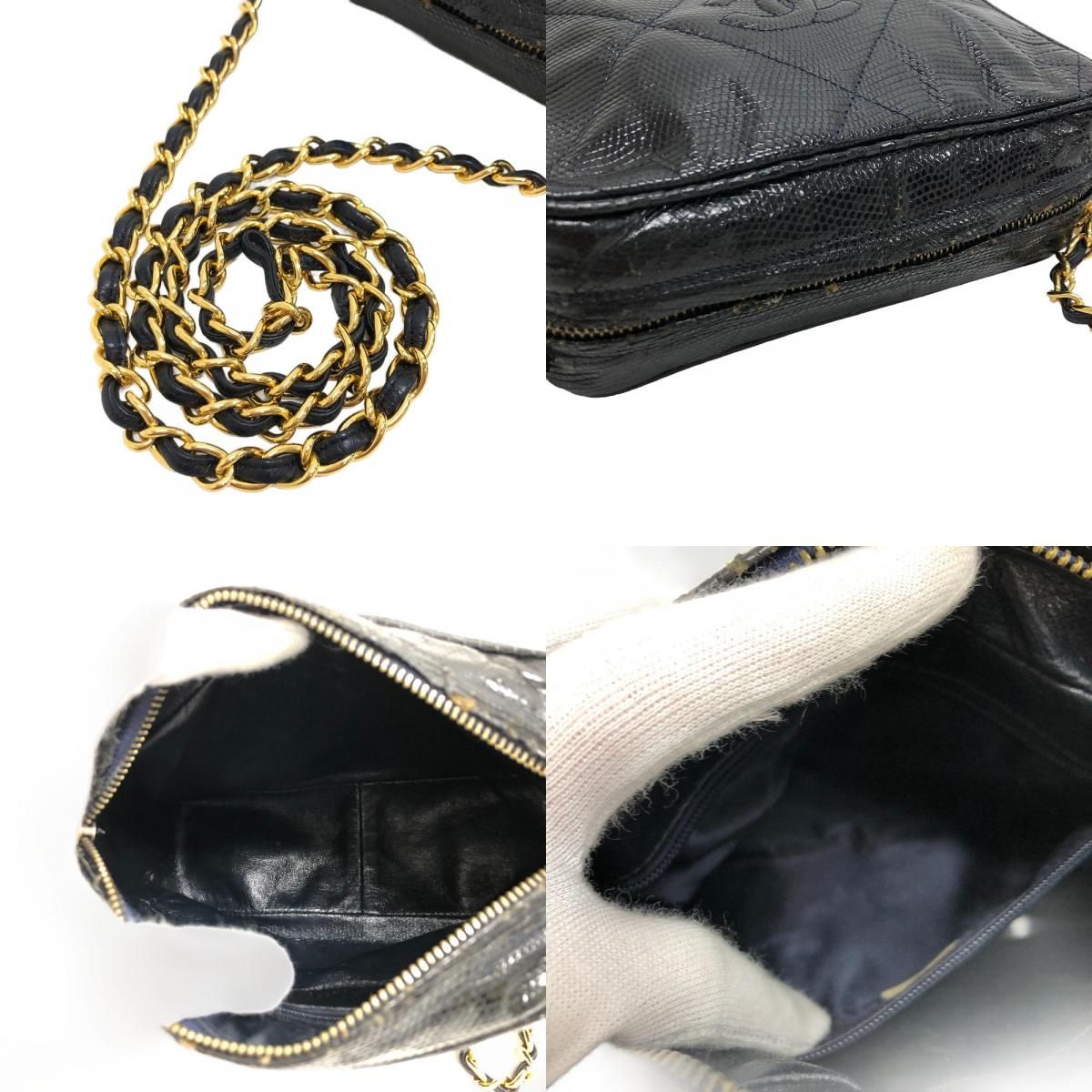 CHANEL/シャネル マトラッセ チェーンショルダー ココマーク タッセル 