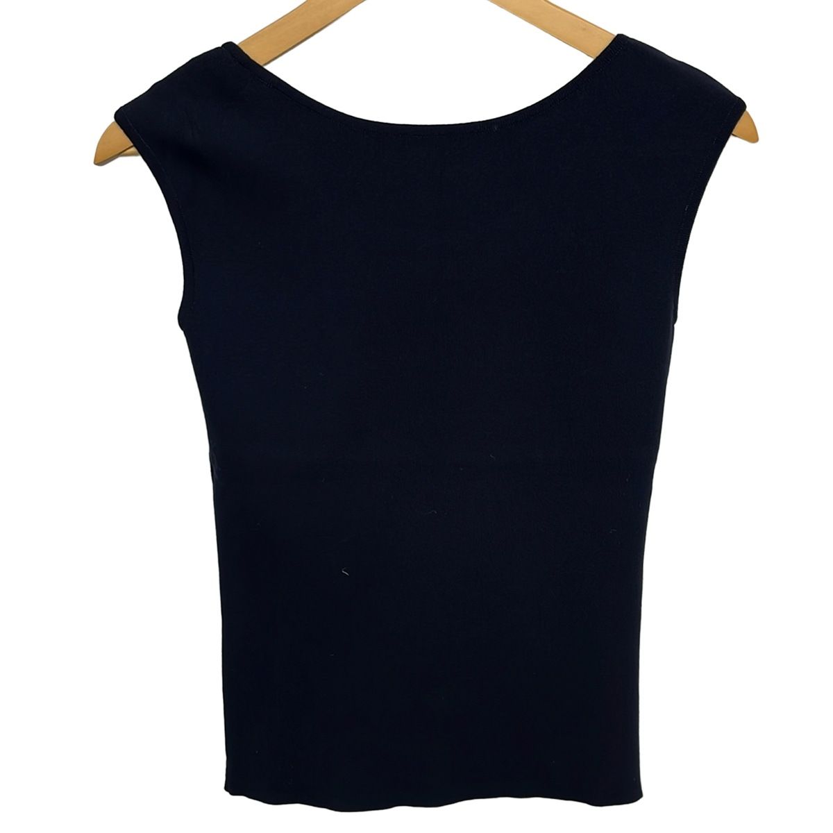 FOXEY(フォクシー) ノースリーブセーター サイズ38 M レディース美品 - 35308 ダークネイビー クルーネック FOXEY(フォクシー) ノースリーブセーター サイズ38 M レディース美品 - 35308 ダークネイビー クルーネック