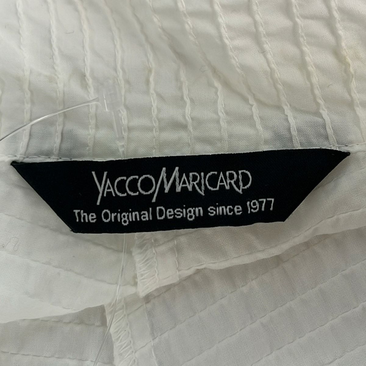 YACCOMARICARD(ヤッコマリカルド) 長袖シャツブラウス サイズＬ-LL レディース - 白 ピンタック