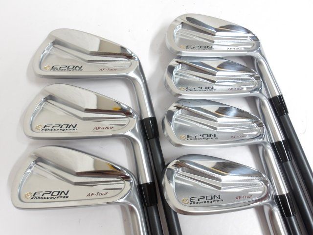 期間限定価格 エポンaf-203 3w クレイジーシャフト 中古】アイアンセット エポン AF-Tour CB 2023 DERAMAX 03i-90 7本