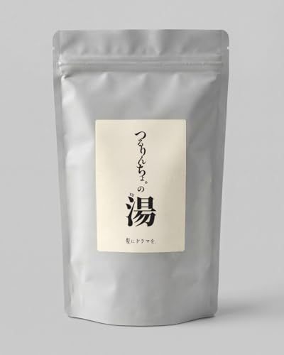 【新品】髪にドラマを つるりんちょ。の湯（30回分）750g お湯から始まる美髪習慣。美のミネラル「ケイ素」配合 fea63439