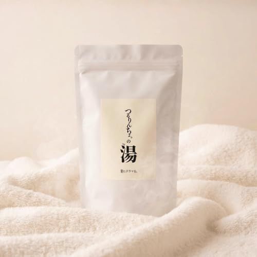 【新品】髪にドラマを つるりんちょ。の湯（30回分）750g お湯から始まる美髪習慣。美のミネラル「ケイ素」配合 fea63439