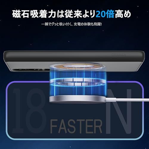 【新品】【改善型】 ORANGA SONY Xperia 1 VII ケース 【360度回転できるスタンド】 多機能一体 縦横両対応 マグネット搭載 MagSafe対応 ストラップホール付き 薄型 半透明 指紋防止 米軍MIL規格耐衝撃 リン 144b5a7a