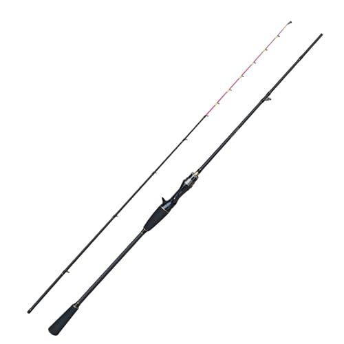 【新品】イカメタルロッド メタルトップ エギングロッド ベイト イカ用船竿 1.75m ML 2本継 釣り竿 78efc27e