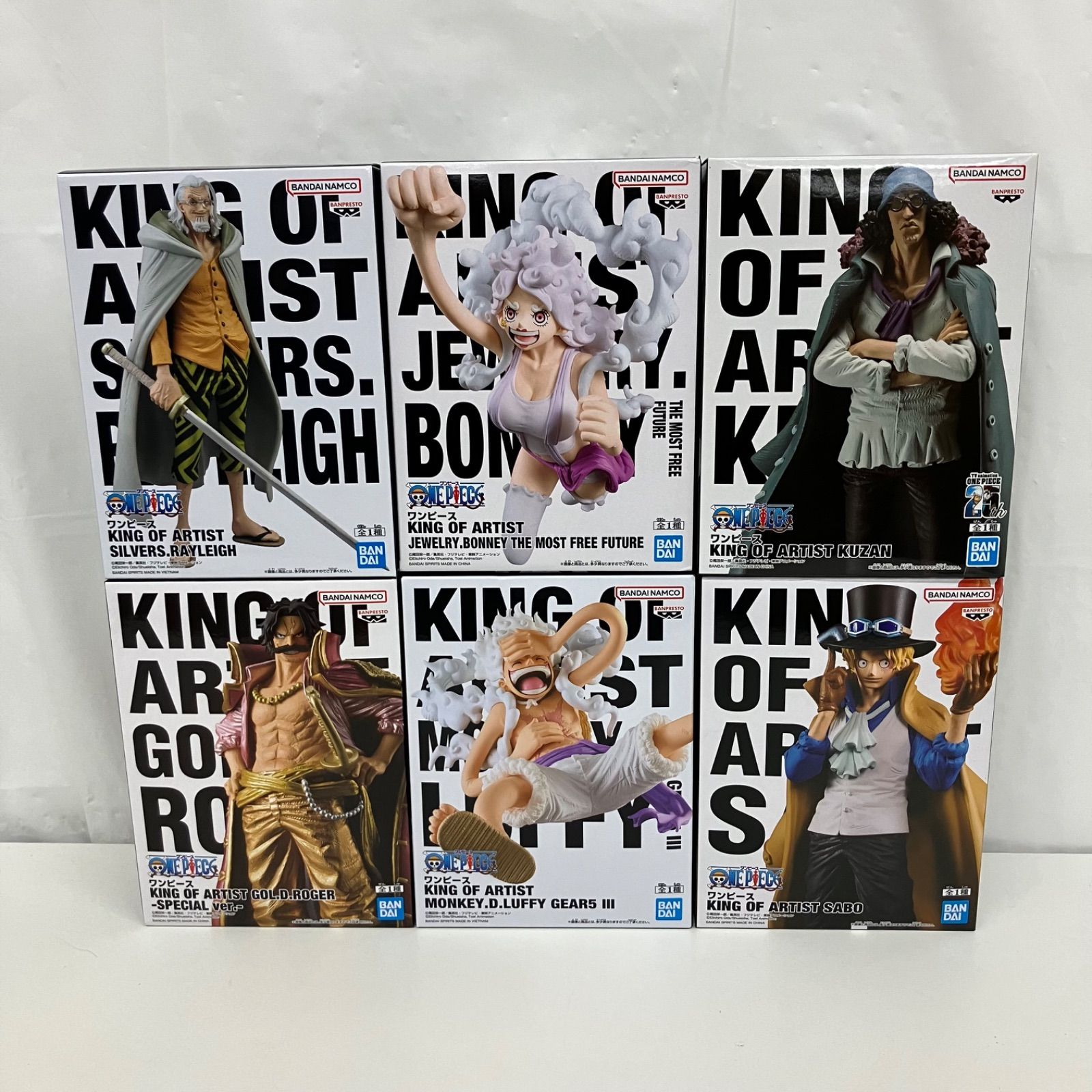 未開封 ONE PIECE ワンピース king of artist モンキー D ルフィ ギア5 
