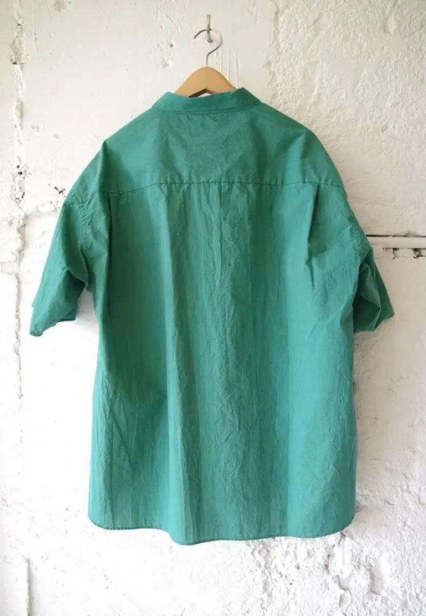 M ナナミカ WIND AND WISH シャツ グリーン 新品 100-105