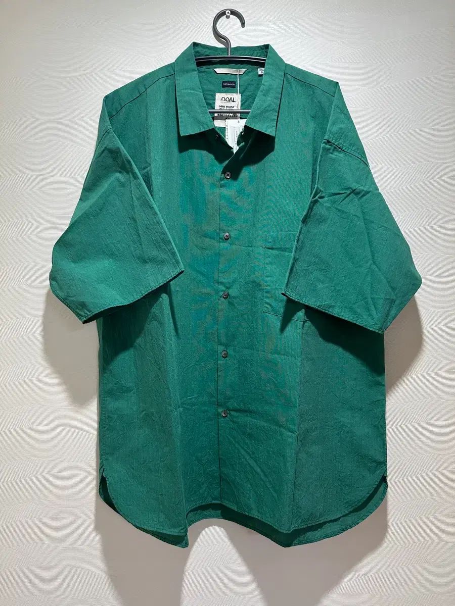 M ナナミカ WIND AND WISH シャツ グリーン 新品 100-105