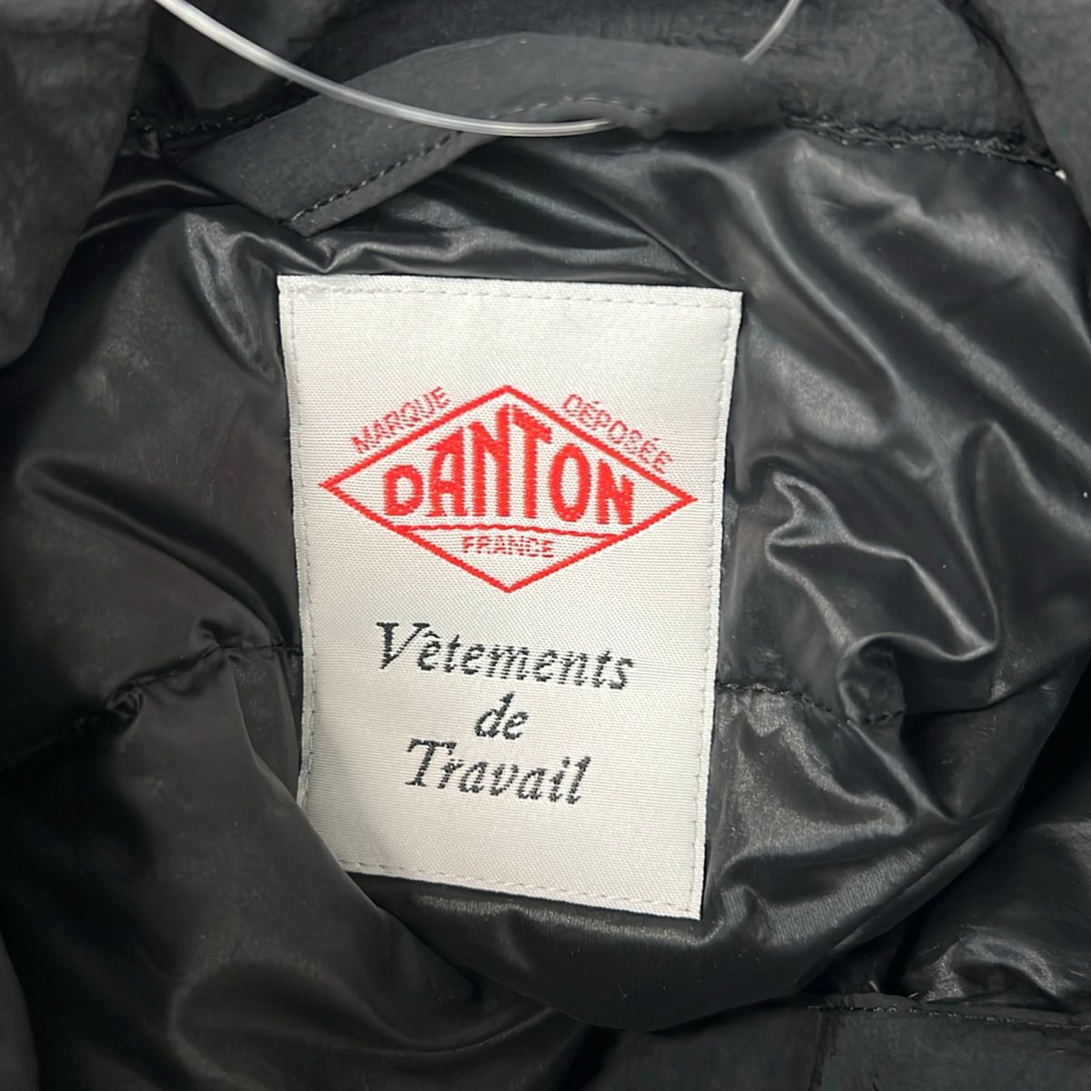 DANTON(ダントン) ダウンジャケット サイズL メンズ美品 - 黒 長袖/冬/サンプル品 DANTON(ダントン) ダウンジャケット サイズL メンズ美品 - 黒 長袖/冬/サンプル品