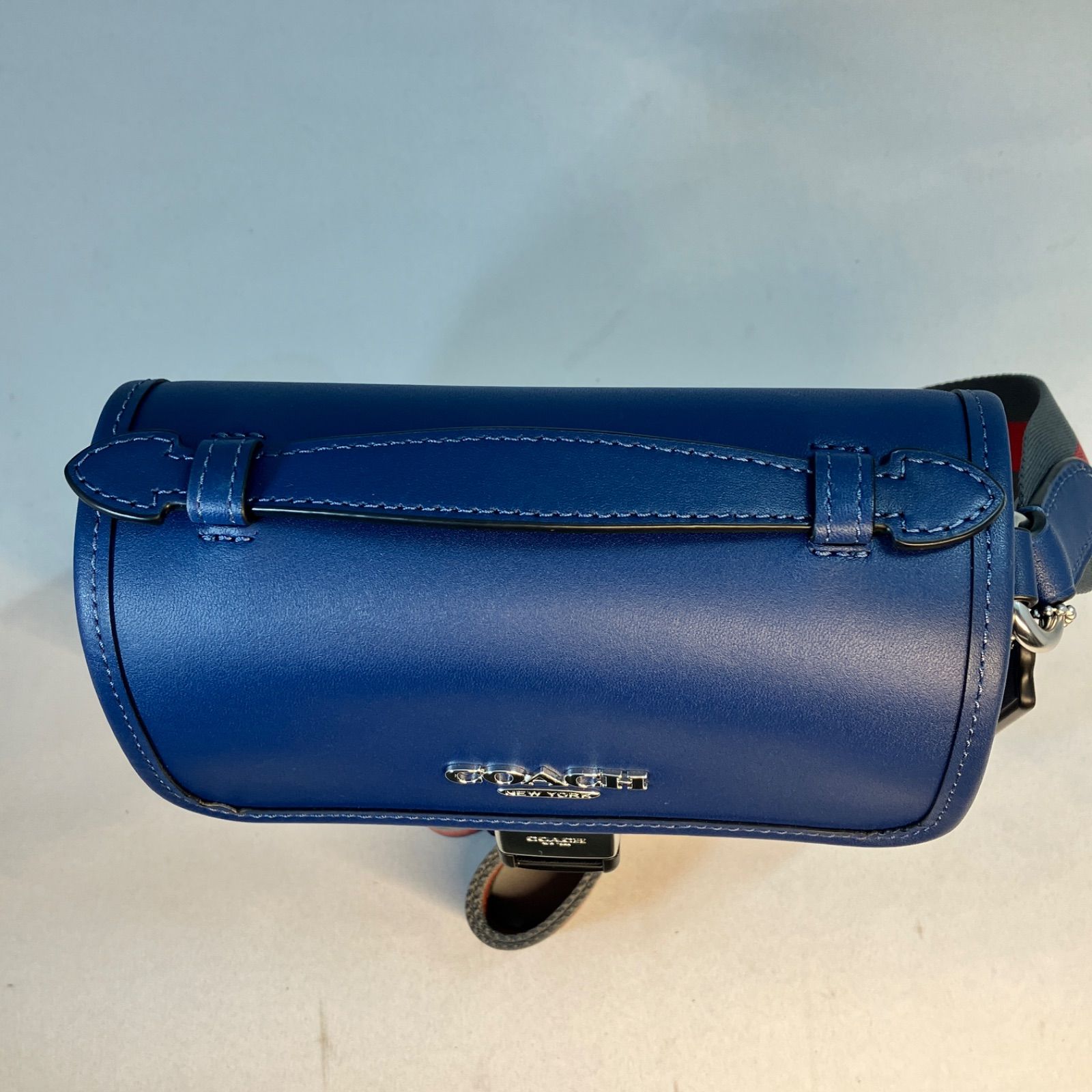 美品 COACH コーチ レーサー クロスボディ バッグ・ヴァーシティ