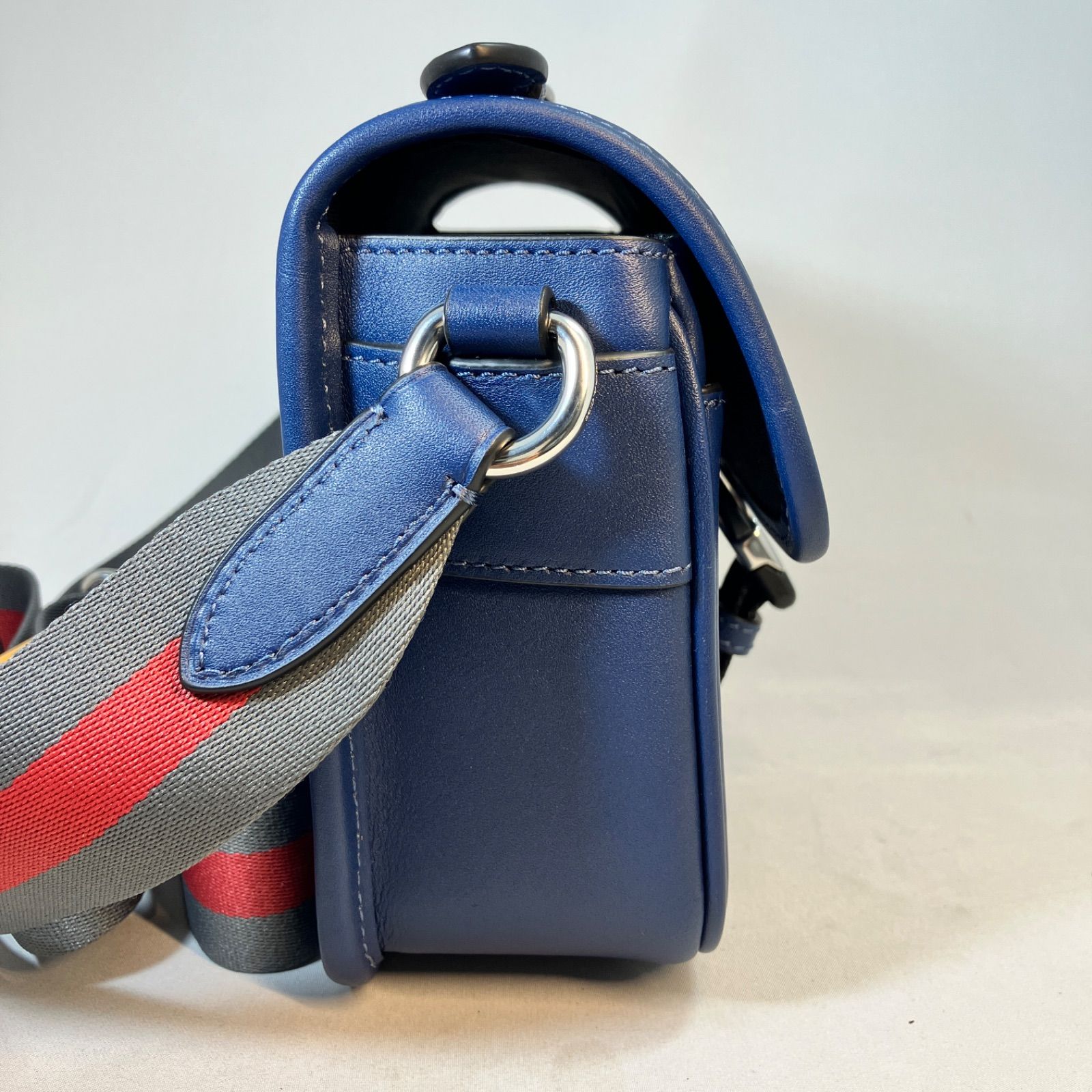 美品 COACH コーチ レーサー クロスボディ バッグ・ヴァーシティ 
