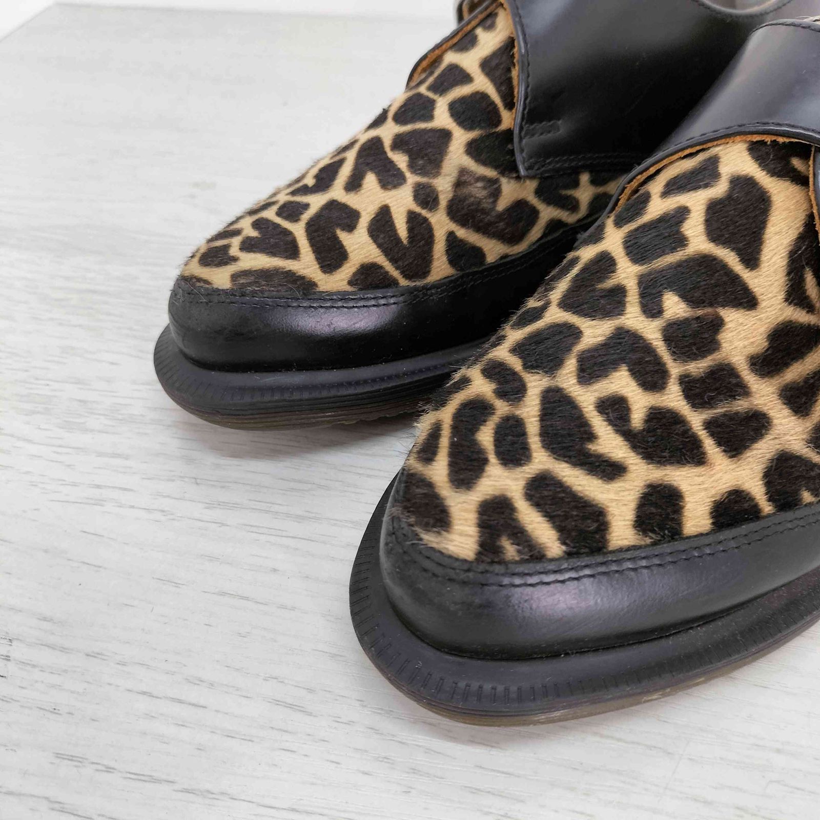 ドクターマーチン Dr.Martens HAWLEY ハラコ レオパード ポインテッド